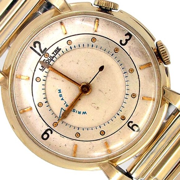 32MM JAEGER LE COULTRE WRIST ALARM WATCH
